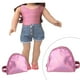 thumbnail image 3 of Accesorios de muñeca Mini mochilas de muñeca Mini BOLSA de MUÑECA para accesorios de muñeca creativo de Navidad Rosa Yotijar Portador de muñecas, 3 of 9