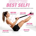 thumbnail image 6 of Upgraded Pedal Resistance Band with Handle,Multifuction Fitness Bands for Full Body Training,Core,ABS,Legs,Glutes,Arms,Pilates,Yoga,Physical Therapy,Strength,Sit Up Equipment for Home Workout, 6 of 8