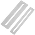 thumbnail image 1 of Fretboard Protector for Guitar and Bass with Metal Guards 2 Strips Including Bass Size Silver, 1 of 8