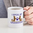 thumbnail image 6 of CafePress - I Spoil My Granddogs Mug - 11 oz Ceramic Mug - Novelty Coffee Tea Cup, 6 of 6