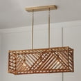 thumbnail image 7 of 3 Light Island In Coastal Style-12.5 Inches Tall And 35.5 Inches Wide Capital Lighting 847431Ma, 7 of 7