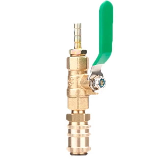 1 Adaptador de Llenado de Aceite y Líquido de Transmisión para Coche, Válvula de Bola para la Mayoría de los Vehículos.
