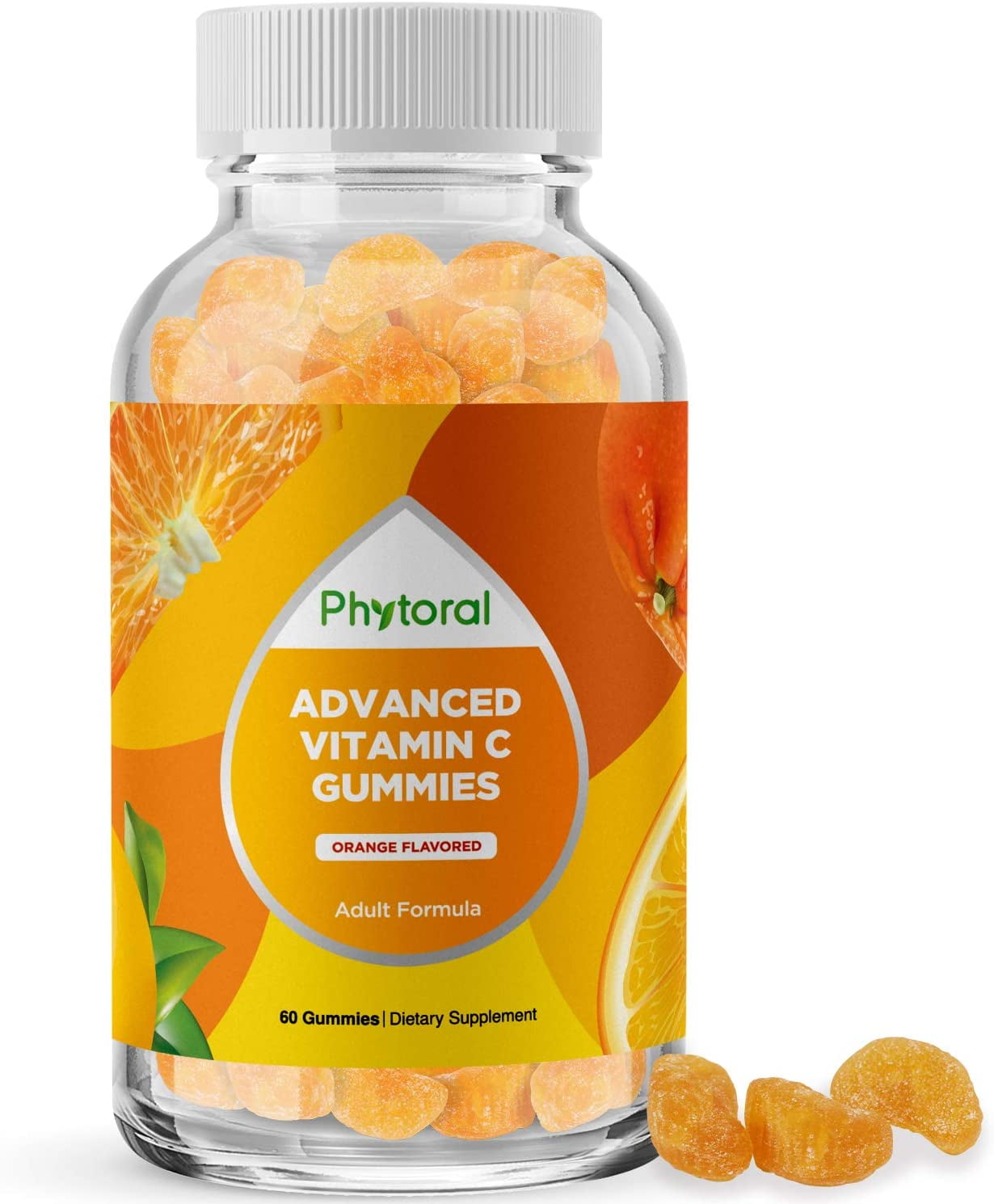 Natural Vitamin C Gummies for Adults High Potency Vitamin C Immune