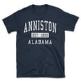 thumbnail image 1 of Anniston Alabama Classic Established Men's Cotton T-Shirt, 1 of 1