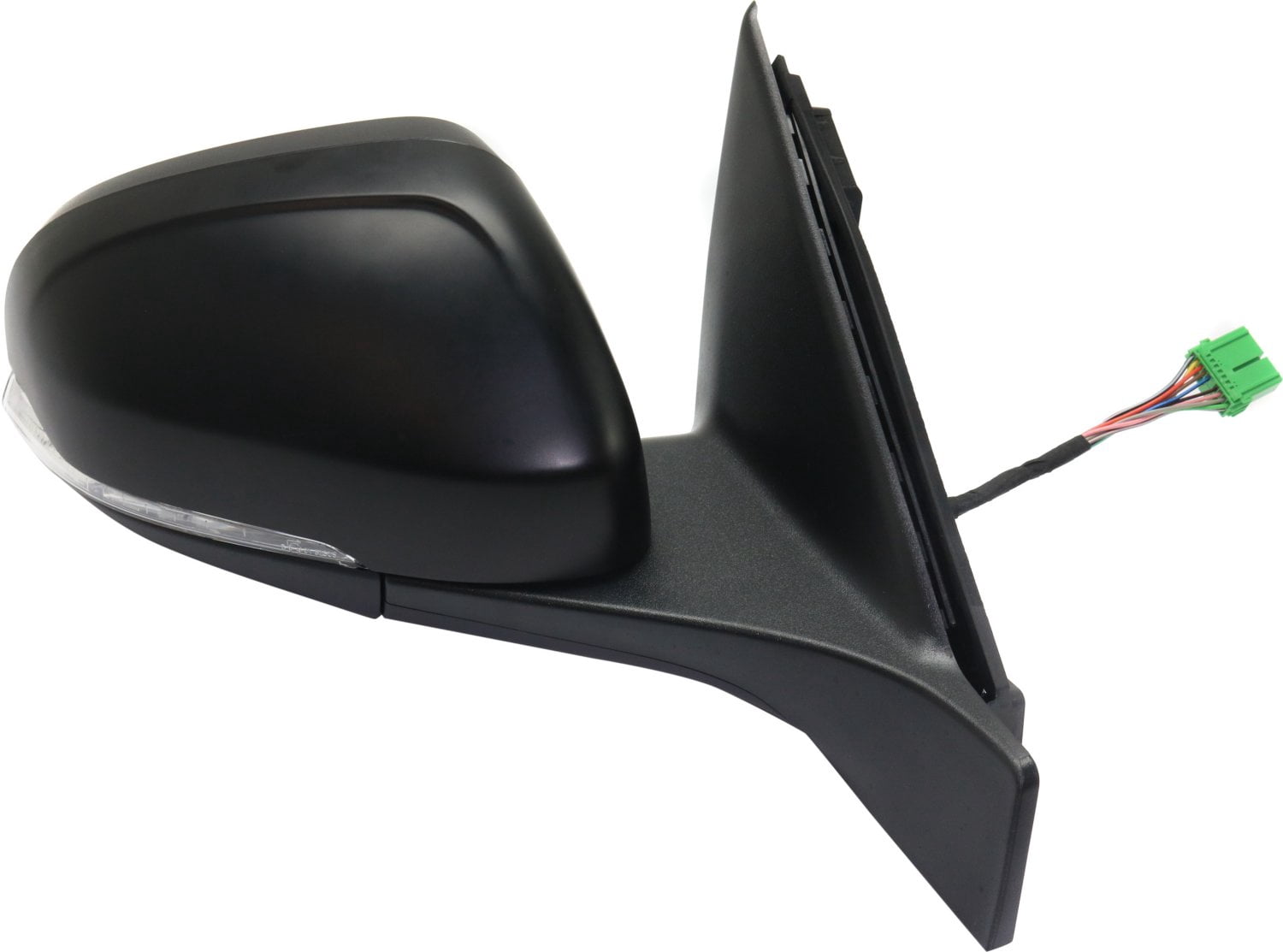 Mirror Compatible With 2012-2016 Volvo S80 Right Passenger Side Heated In-housing Signal Light Paintable Kool-Vue
