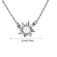 thumbnail image 3 of Sun Necklace for Women Tangled Necklace Gold Sun Necklace Opal Pendant Neckalce Necklace Mother's Day Trendy Jewelry, 3 of 5