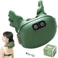 thumbnail image 3 of Electric Neck and Shoulder Massager – 3 Speeds Kneading Massage, Wireless Portable Bionic Heated Massager, Neck Massager with Fingers, for Stress Relief and Muscle Relaxation, 3 of 10