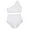 !White, variant on TEVEQ Lady Vintage High Waisted Swimsuit Two Scalloped Swim Suits for Women 2025 2 Piece Tankini Swimsuits for Women Tummy Control 2 Piece Swimsuit for Women High Waisted Modest Swimsuits for Women