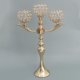 thumbnail image 1 of 48 Cm Long Table Top Crystal Votive Tea Light Golden Candle Holder Wedding Decoración para hogar De Navidad BLESIY Cuenco de candelabros de cristal, 1 of 8