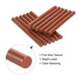 thumbnail image 3 of Uxcell Sealing Wax Stick Glue Gun Wax Seal Rod Craft Adhesive Waxing for Letter Seal Wax Stamp,Wedding Invitations Brown Red, 3 of 7