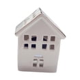 thumbnail image 2 of segolike Ceramic Light up Christmas Mini House Figurine Multipurpose Mini Building Statue 9x6.5x12cm, 2 of 9