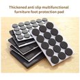 thumbnail image 3 of 186pcs Adhesive Rubber Feet Anti-slip Chair Leg Pads Felt Feet Floor Protector Pad, 3 of 9