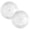 Transparent, variant on Qumonin 2pcs Mini Acrylic Turntable Small Cake Decorating Turntable 360-degree Rotating Spice Holder