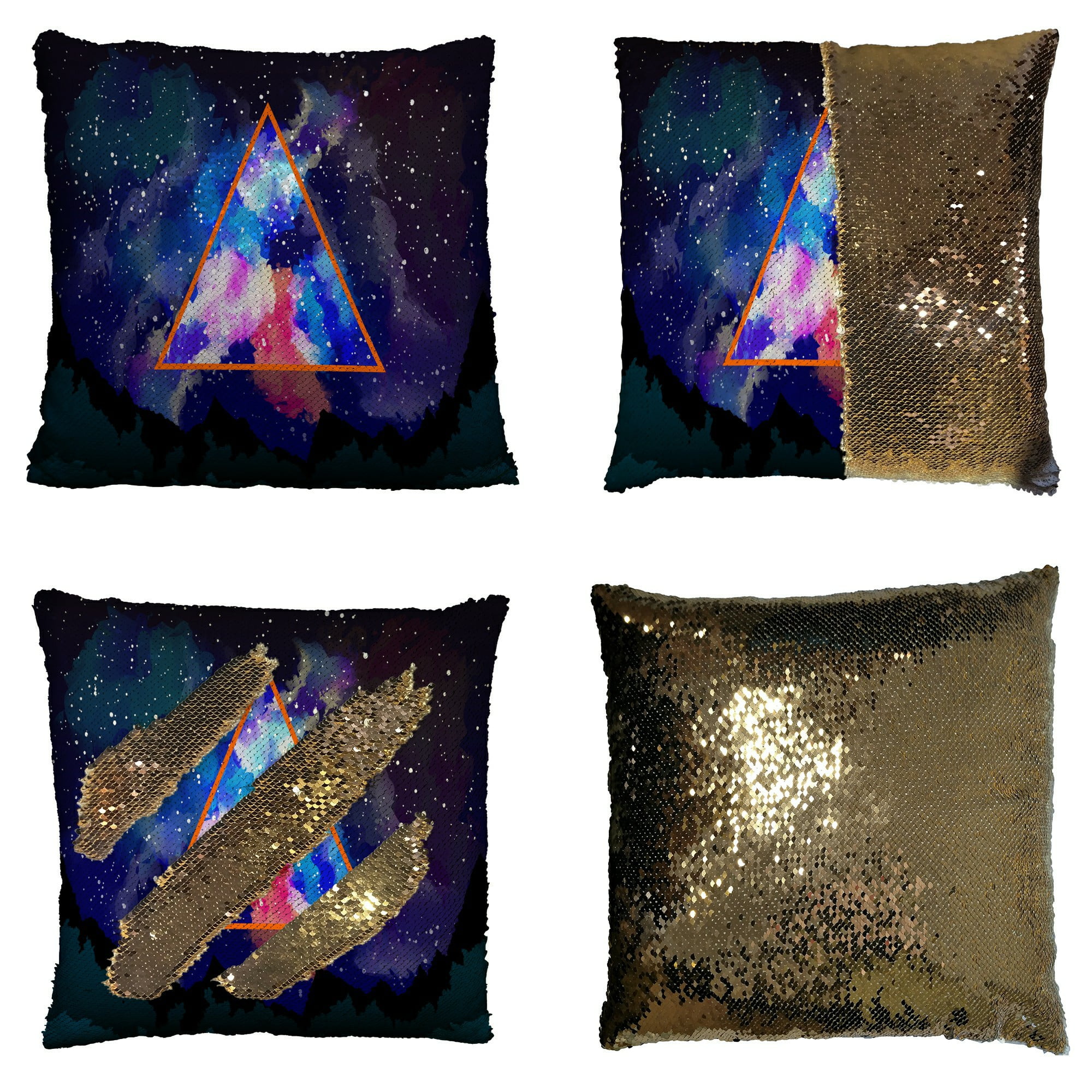 triangle pillow case