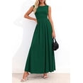thumbnail image 3 of PRETTYGARDEN Summer Maxi Dresses for Women Sleeveless A Line Flowy Long Casual Sundress Wedding Guest Fashion Clothing, 3 of 10