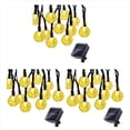 thumbnail image 1 of 3X Bombillas de Luz Solar de 8 Modos Bola de Cristal 5M Luces de Cadena LED Guirnaldas de Luces de Hadas para la Fiesta de Navidad Decoración Al Aire Libre, 1 of 5