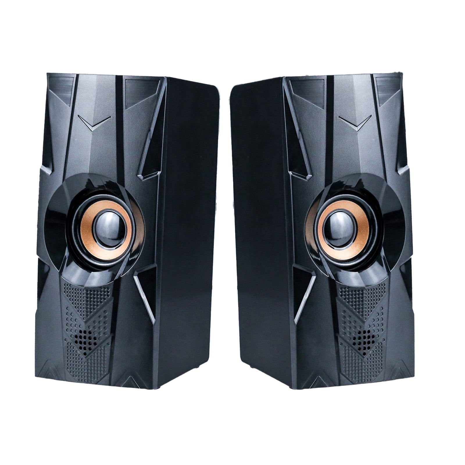 ZORVINEX Wired Surround Sound Audio System Low Latency Plug And Play Speaker For Home Theater Gaming Office Entertainment,Black