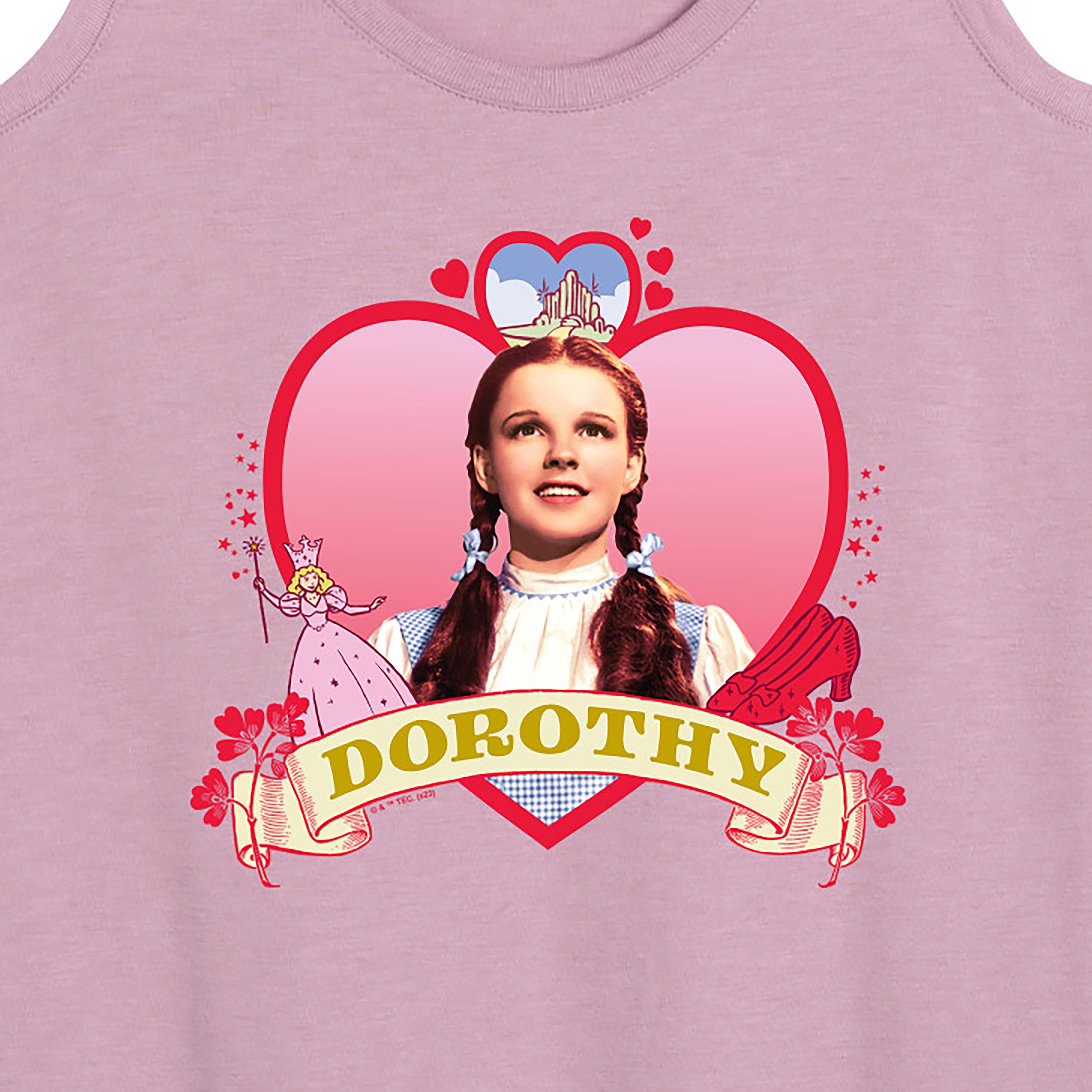 Wizard of Oz - Heart Dorothy - Women's Racerback Tank Top