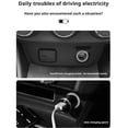 thumbnail image 7 of Car Power Inverter, Convert 12V/24V to 220V AC, 11.5cmx7cmx4.3cm, Fast Charging, Overvoltage Protection, 180-Degree Rotation, 7 of 7