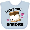 thumbnail image 3 of Inktastic Valentines Day I Love You S'more with Pink Hearts Boys or Girls Baby Bib, 3 of 4
