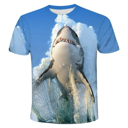 

Cartoon Children T-Shirt Animal Printed Short Sleeve O-Neck Mother s Day Gift Baby Child Kids Playwear Streetwear