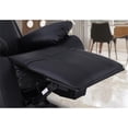 thumbnail image 6 of Alexent Manual Faux Leather Recliner Couch Reclining Arm Chair in Black, 6 of 9