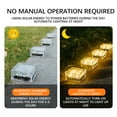 thumbnail image 7 of Solar Deck Lights, Waterproof Outdoor Step Lights for Outside, Acrylic Ground Lighting for Patio, Auto On/Off Garden Lamps, 7 of 7