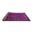 thumbnail image 2 of Ahgly Company Indoor Square Persian Purple Traditional Area Rugs, 4' Square, 2 of 4