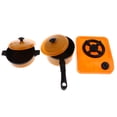 thumbnail image 4 of Utensilios de cocina de juguete 9 piezas Sunnimix amarillo, 4 of 6