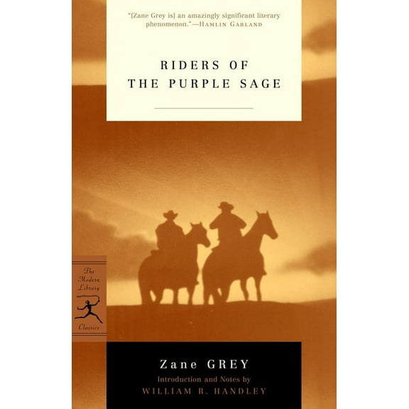 Modern Library Classics: Riders of the Purple Sage (Paperback)