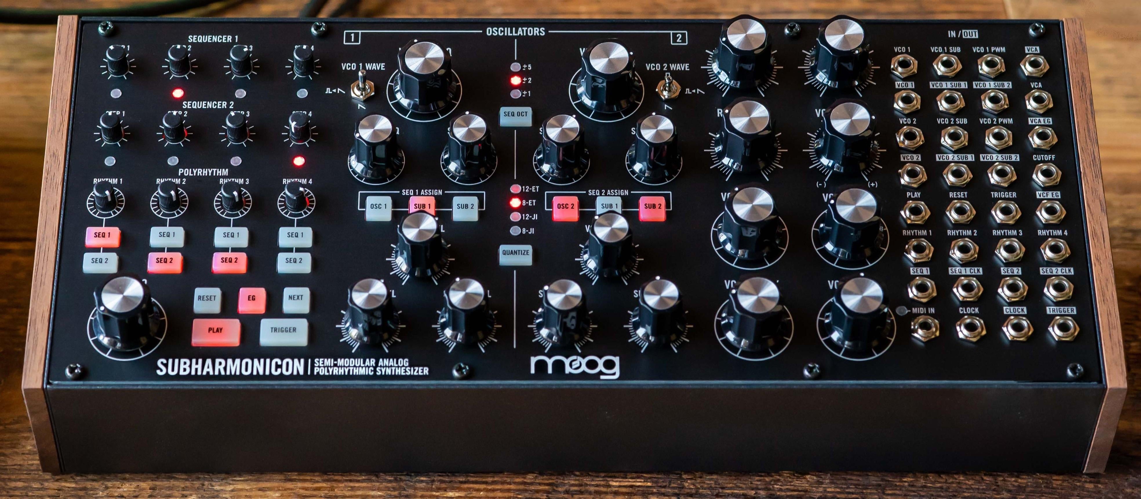 Moog Music Subharmonicon Semi-Modular Polyrhythmic Analog