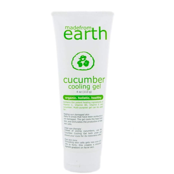 Gel refrescante hecho de pepino de tierra con aloe vera, 120 ml