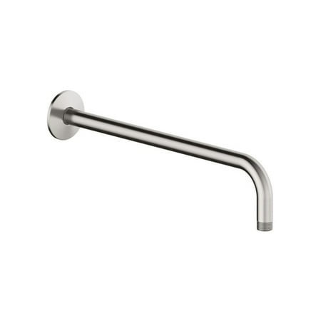 

Design House Shower Arm and Flange in Satin Nickel 14.5-Inch