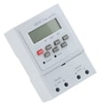 thumbnail image 3 of KG316T Din Rail Time Switch LCD Display 220V Microcomputer Time Control Switch Strong Anti-Interference Ability,1 x KG316T Din Rail Time Switch,White, 3 of 6