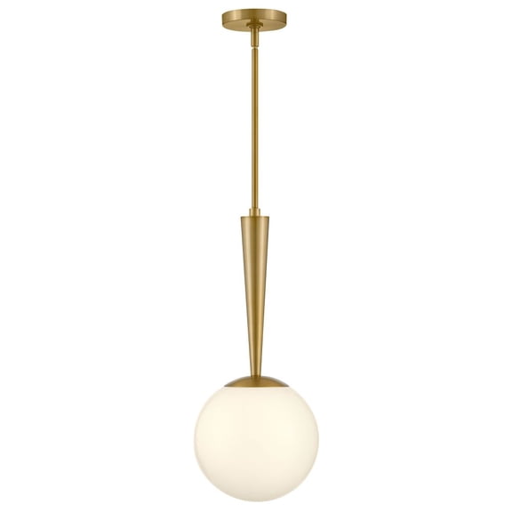 Lark Izzy 83507LCB Pendant Light Fixture - Lacquered Brass