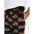thumbnail image 4 of Men's Christmas Print Fleece Jogger Sleep Pants from Holiday Time, Sizes S-2XL, 4 of 5