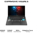 thumbnail image 2 of ASUS ROG Zephyrus G14 14 Special Edition Gaming Laptop, AMD 8-Core Ryzen 9 5900HS (Beat i7-10370H) GeForce RTX 3050 Ti 4GB, 40GB DDR4 1TB PCIe SSD, 14" WQHD (2560 x 1440) Display, Windows 11 Pro, 2 of 5