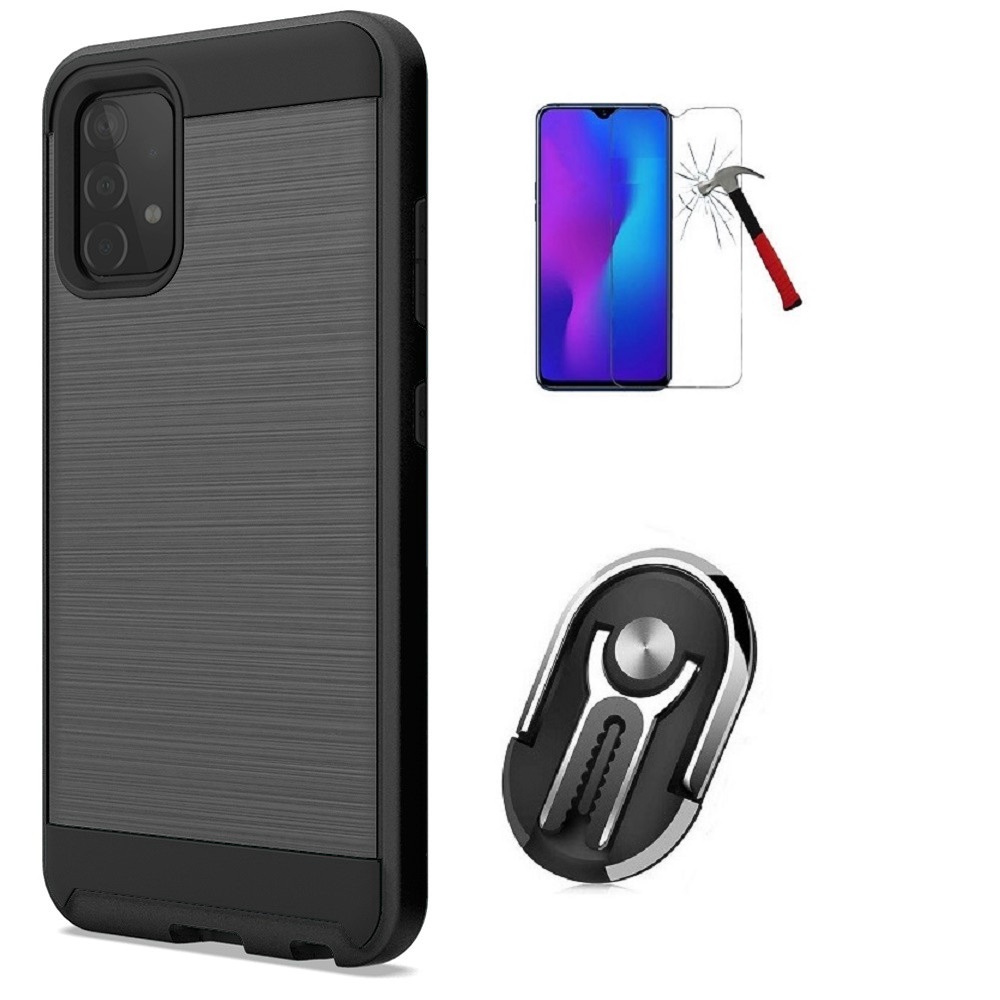 Phone Case for Samsung Galaxy A52 5G, Shock Resistant Slim Metallic