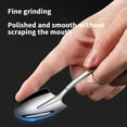 thumbnail image 2 of JilgTeok Stainless Steel Shovel Spoon Dessert Spoon for ice Cream Coffee Watermelon Cake Fruit Summer Interesting Spoon for Home Kitchen or Restaurant Party Supplies, 2 of 4