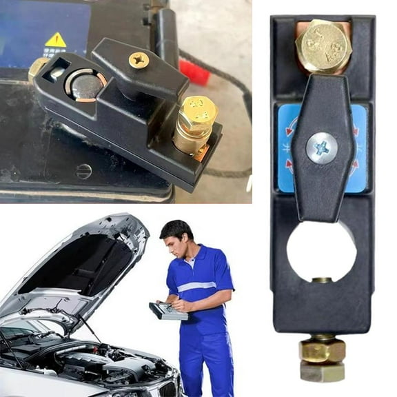 Blarkrus Universal Battery Power Off Switch 12v24v Car Universal Battery Power Off Switch Truck Car Power Off Switch Pure Copper Anti-Leakage Switch