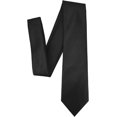 thumbnail image 5 of LAICAIW Men's Ties Solid Pure Color Plain Formal Black Ties For Men, 5 of 5