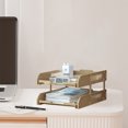 thumbnail image 4 of XGFHYJEH Book Shelf, Wood Book Shelfs, Book Cases, Shelf Multi Layer Storage Rack Office Document Storage Box Desktop Bookshelf Can Be Used To Store Books Stationery And Various Materials, 4 of 5