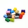 thumbnail image 3 of 500pcs Thick 1x2 Dots DIY Building Blocks Figures Bricks Educational Creative Plastic Toys for Children Compatible With 3004 Light Green 500pcs, 3 of 6