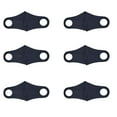 thumbnail image 2 of Cloth Face Mask Reuseable Washable Black 6 Pack, 2 of 3