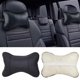 thumbnail image 3 of Almohada para reposacabezas de coche: malla transpirable, protección para el cuello, sujeción relajante, reposacabezas de seguridad para una conducción cómoda (individual, piel sintética, 25 x 17 x 9, 3 of 5