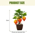 thumbnail image 2 of Bonsái de frutas, pequeños adornos creativos, decoraciones de flores de simulación, plantas verdes de simulación, 2 of 5