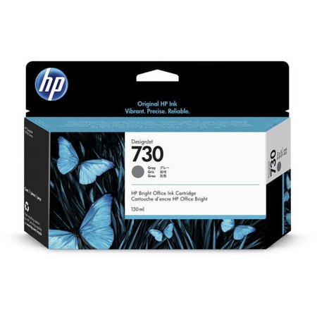 UPC: 0190781726975 | HP 730 (P2V66A) Ink Cartridge – Gray Inkjet – 1 Each