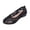 Black, variant on Women's Ballet Flats Round Toe Slip on Lace ballerina Flat Comfortable Wedding Casual Dressy Floral Flats Shoes