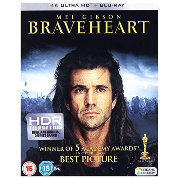 Braveheart (4K Ultra HD) Bernard Horsfall Patrick McGoohan David O'Hara James Cosmo Ian Bannen