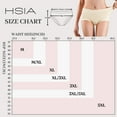 thumbnail image 5 of HSIA Women's Underwear Packs Plus Size Soft Stretch Seamless No Show Briefs 5 Pack XL, 5 of 13